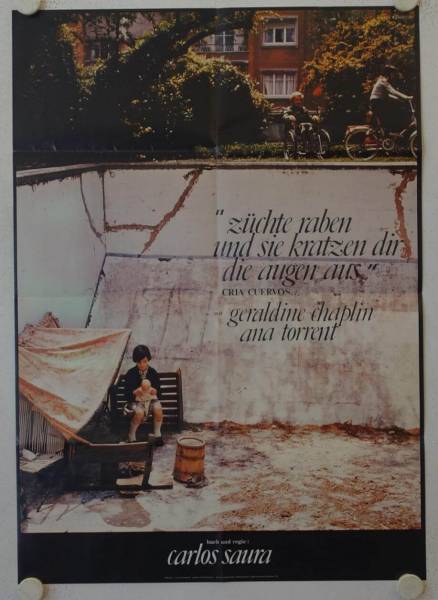 Cria Cuervos - Raise Ravens original release german movie poster